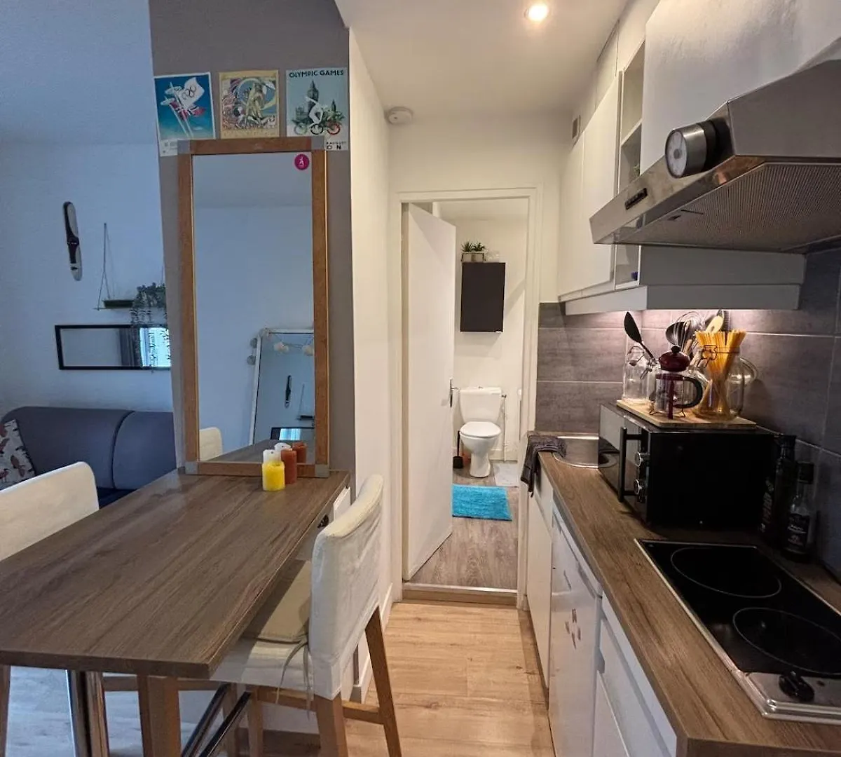 Cosy Studio Vaugirard Paris France